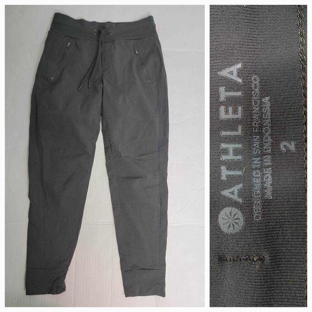 Athleta Pants Womens 2 Trekkie North Jogger Drawstring Athleisure Gorpcore